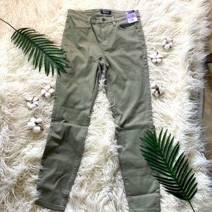 Buffalo David Bitton high rise soft stretchy ankle skinny jeans